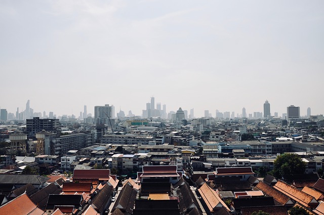 Zusammenbruch eines Hochhauses in Bangkok