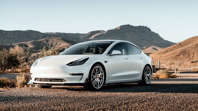Farbschmiererei im Tesla-Showroom